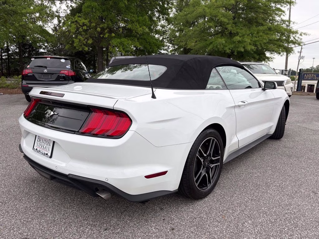 2023 Oxford White Ford Mustang EcoBoost Premium RWD Convertible