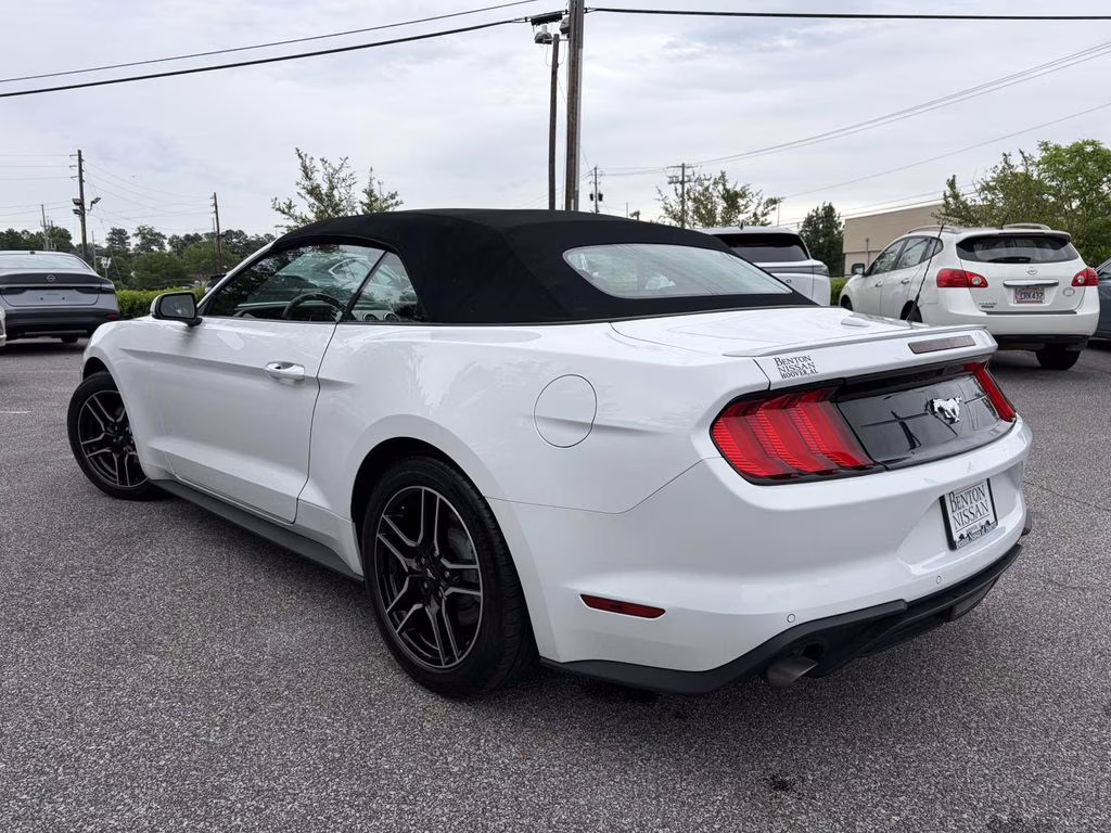 2023 Oxford White Ford Mustang EcoBoost Premium RWD Convertible