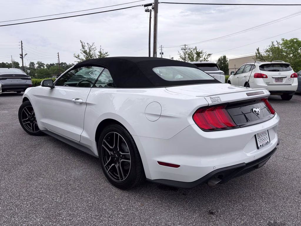 2023 Oxford White Ford Mustang EcoBoost Premium RWD Convertible