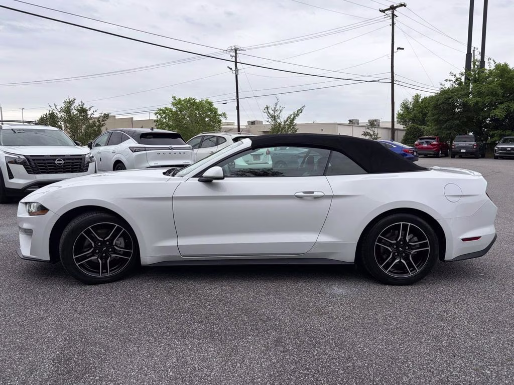 2023 Oxford White Ford Mustang EcoBoost Premium RWD Convertible