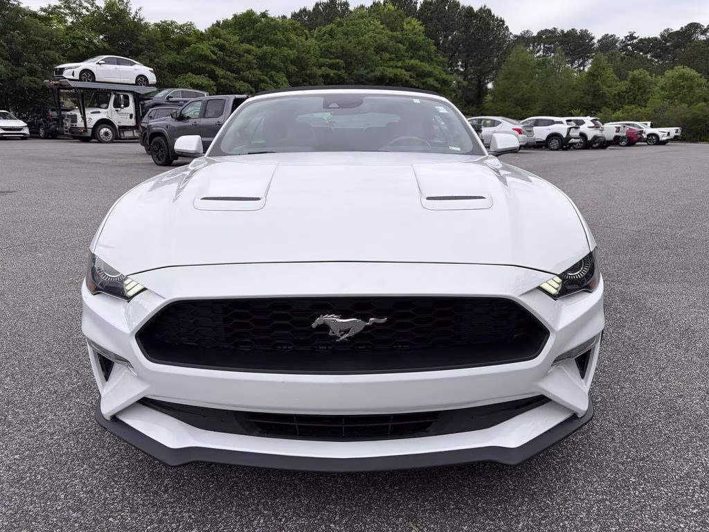 2023 Oxford White Ford Mustang EcoBoost Premium RWD Convertible