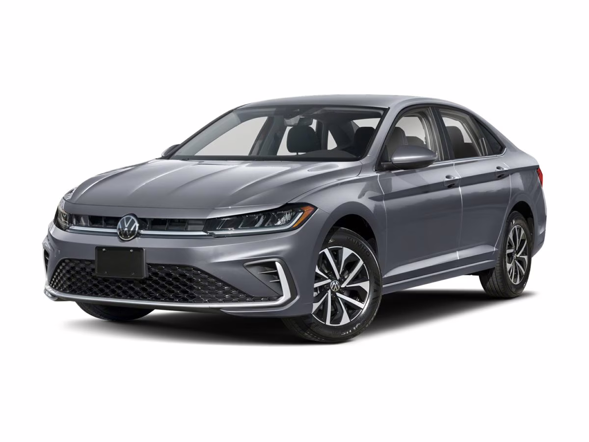 2025 Black Volkswagen Jetta 1.5T Sport FWD Sedan