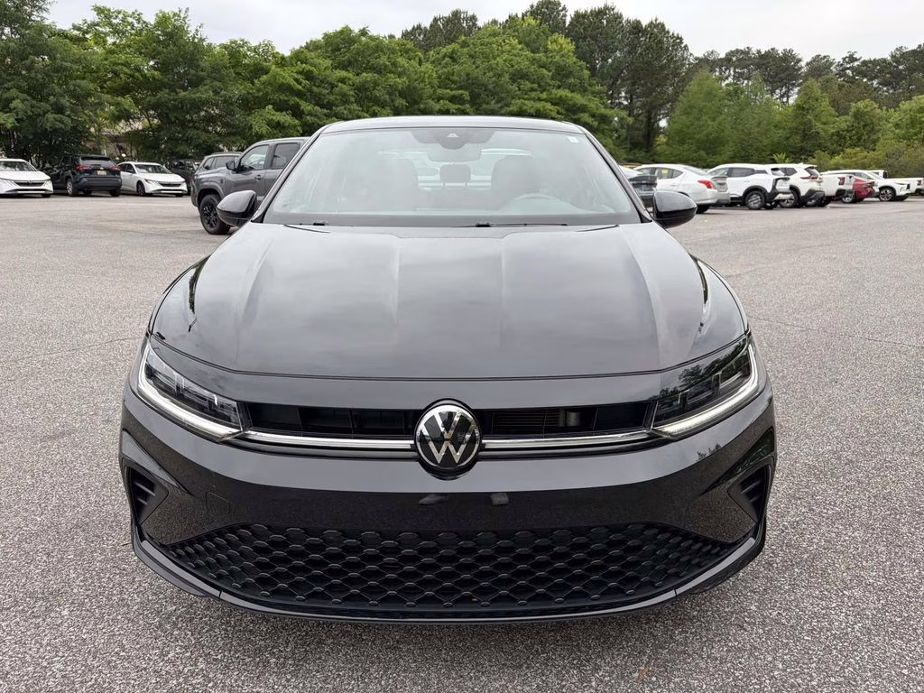 2025 Black Volkswagen Jetta 1.5T Sport FWD Sedan