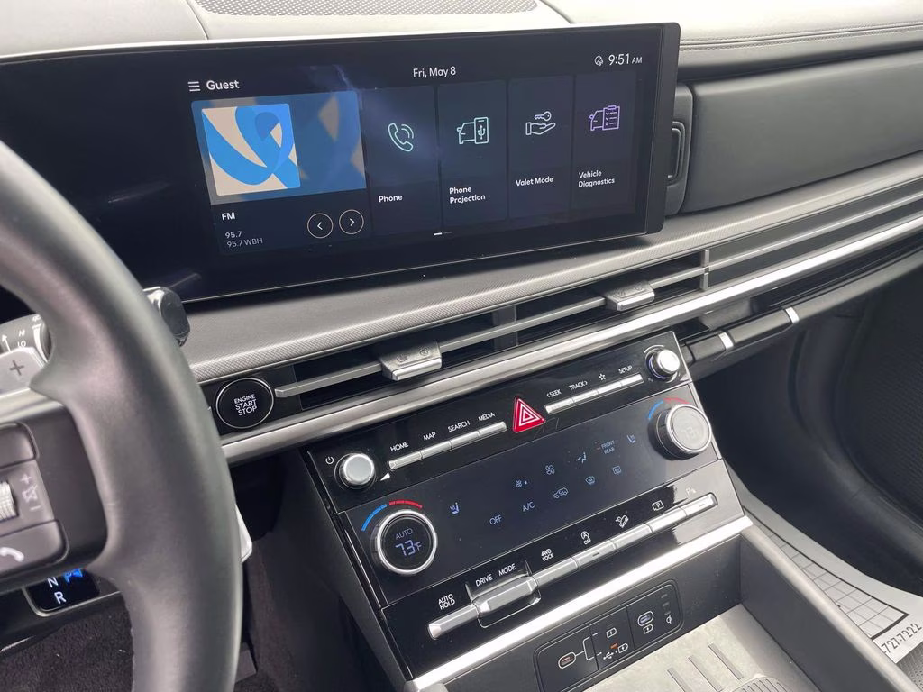 2025 Ultimate Red Hyundai Santa Fe SEL AWD SUV