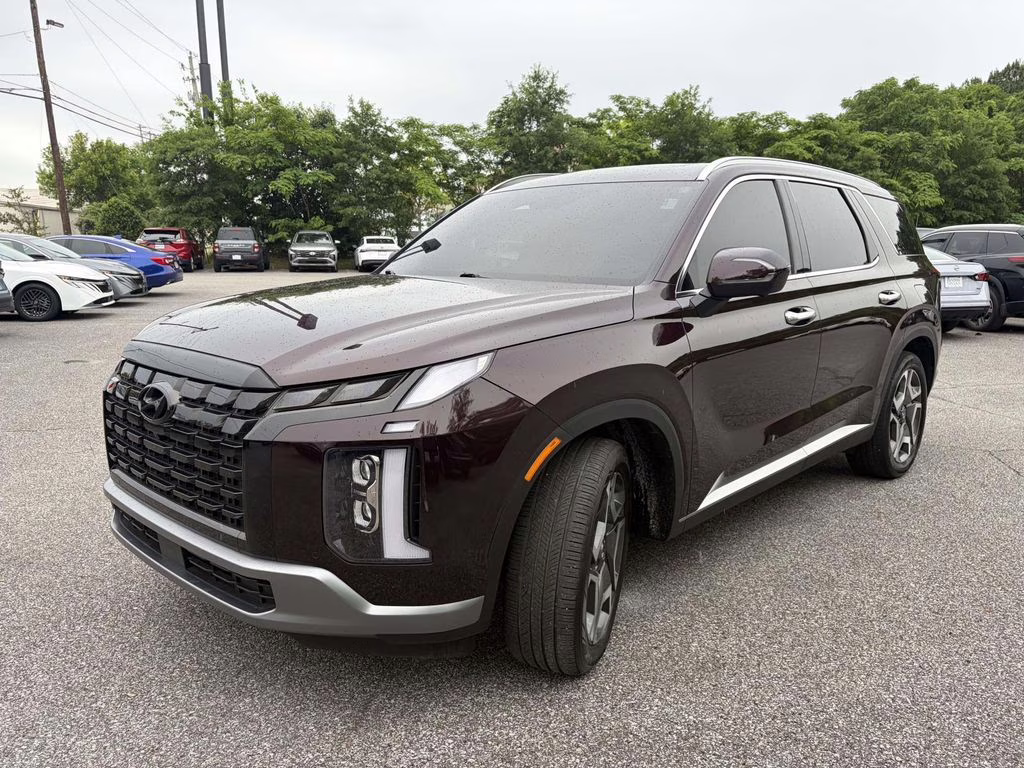 2024 Sierra Burgundy Hyundai Palisade SEL FWD SUV