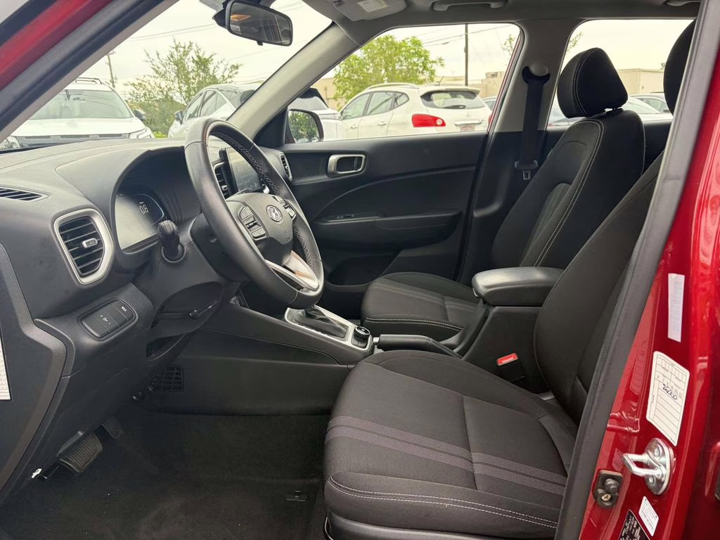 2025 Ultimate Red Hyundai Venue SEL FWD SUV