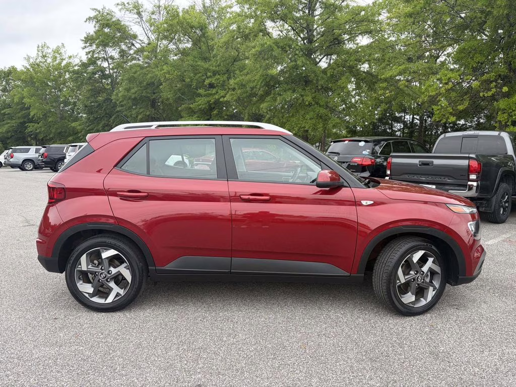 2025 Ultimate Red Hyundai Venue SEL FWD SUV