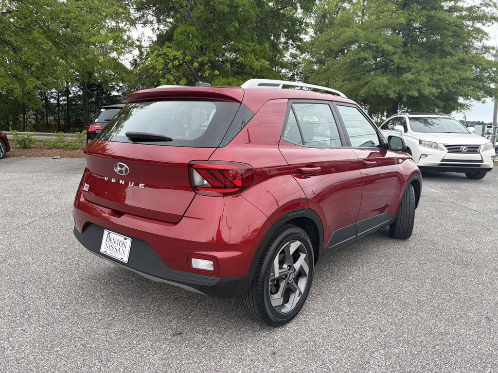 2025 Ultimate Red Hyundai Venue SEL FWD SUV