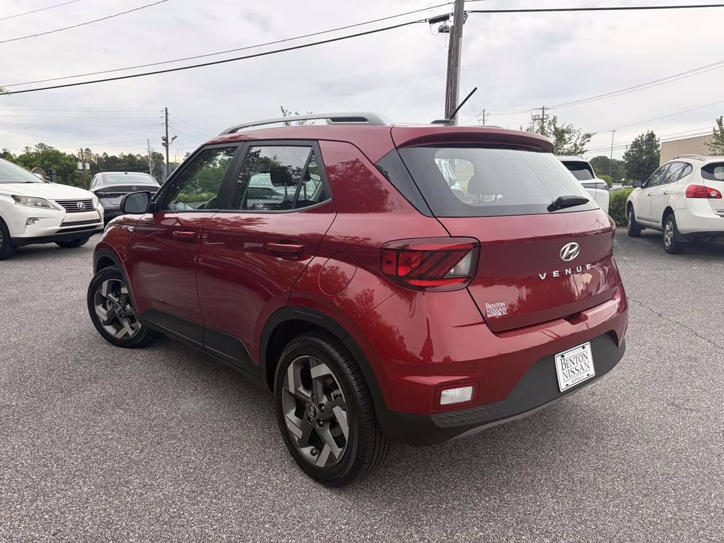 2025 Ultimate Red Hyundai Venue SEL FWD SUV