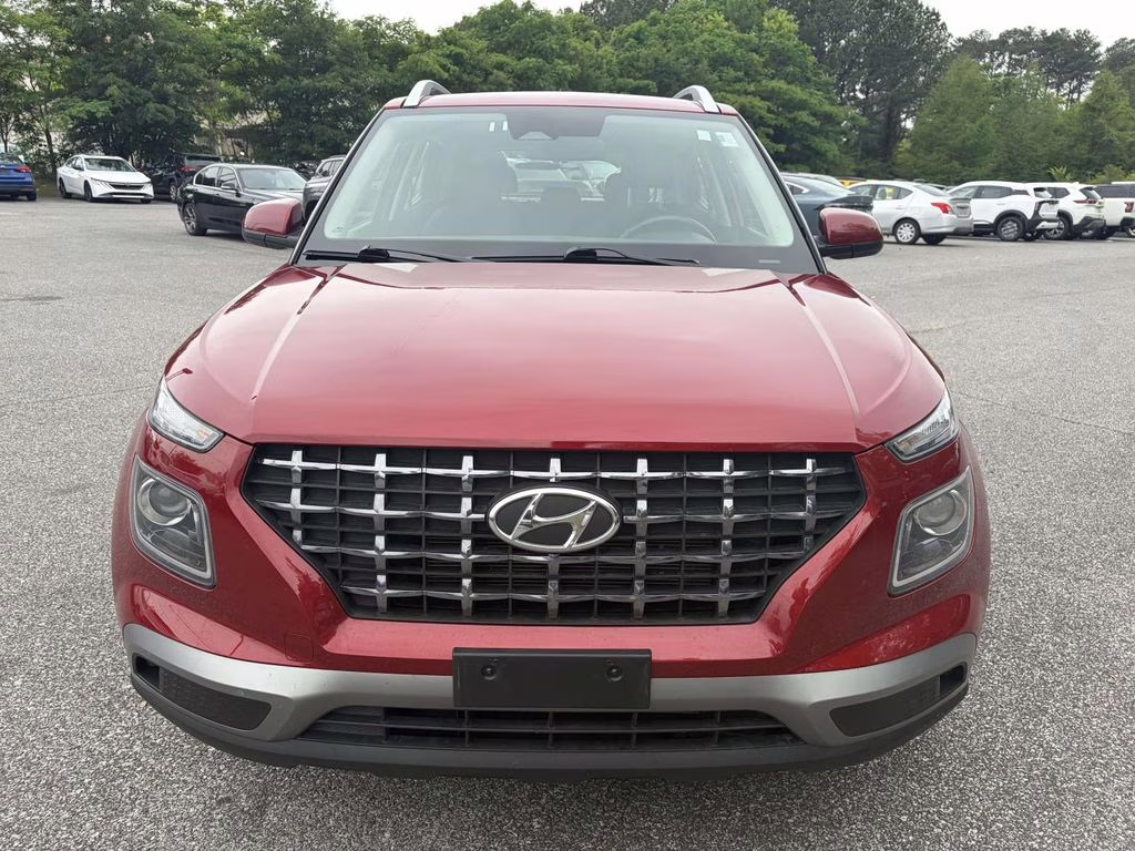 2025 Ultimate Red Hyundai Venue SEL FWD SUV