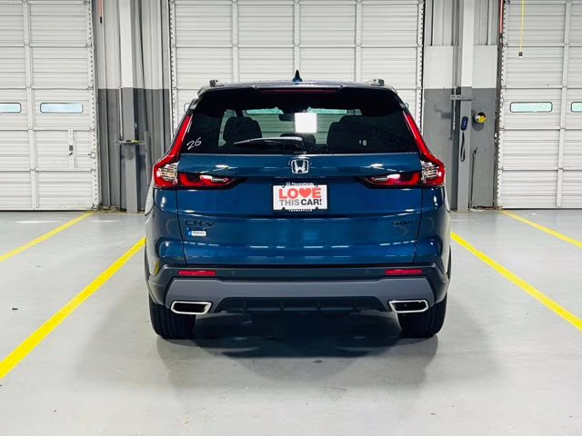 2026 Canyon River Blue Met Honda CR-V Hybrid Sport-L AWD SUV