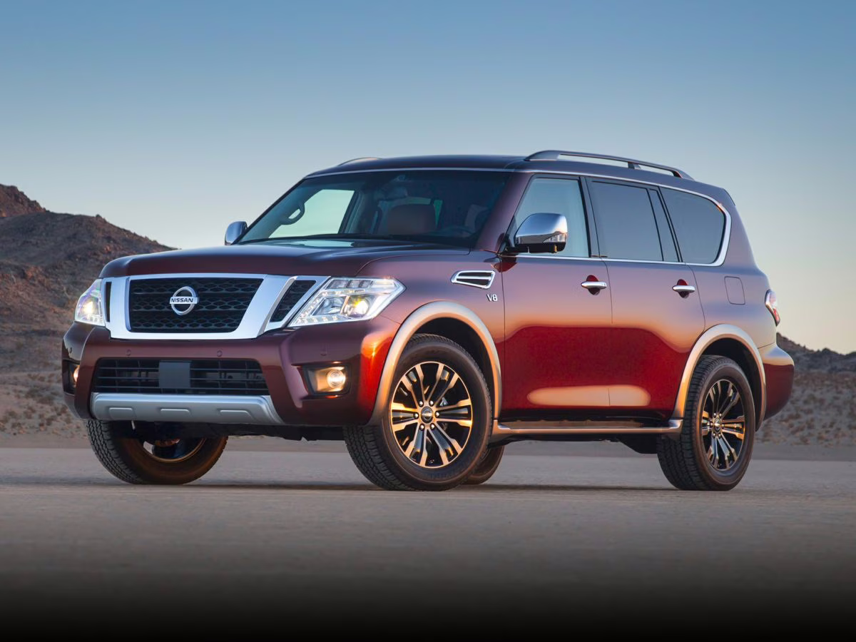 2018 Gun Metallic Nissan Armada Platinum RWD SUV