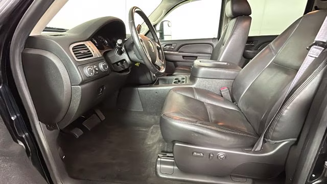 2014 Black Chevrolet Silverado 3500HD LTZ 4X4 Truck