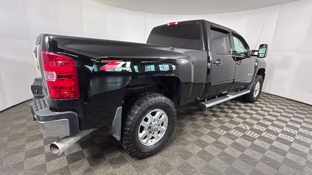 2014 Black Chevrolet Silverado 3500HD LTZ 4X4 Truck
