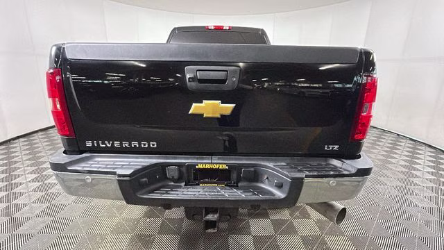 2014 Black Chevrolet Silverado 3500HD LTZ 4X4 Truck