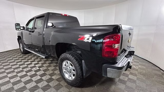 2014 Black Chevrolet Silverado 3500HD LTZ 4X4 Truck