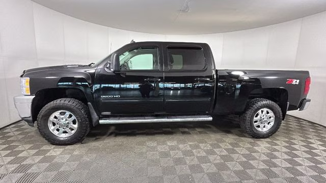 2014 Black Chevrolet Silverado 3500HD LTZ 4X4 Truck