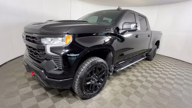2023 Black Chevrolet Silverado 1500 LT Trail Boss 4X4 Truck