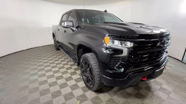 2023 Black Chevrolet Silverado 1500 LT Trail Boss 4X4 Truck