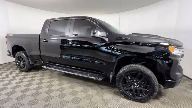 2023 Black Chevrolet Silverado 1500 LT Trail Boss 4X4 Truck
