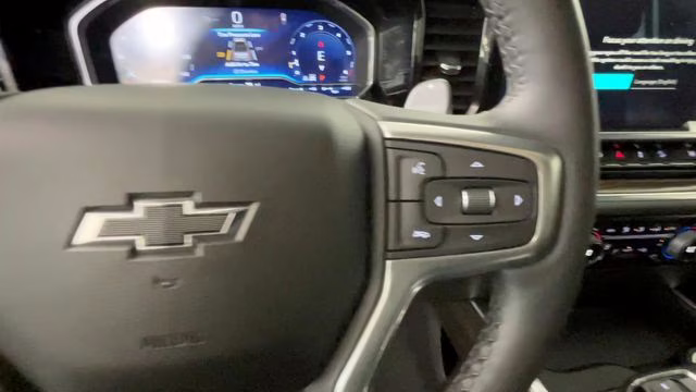 2023 Black Chevrolet Silverado 1500 LT Trail Boss 4X4 Truck