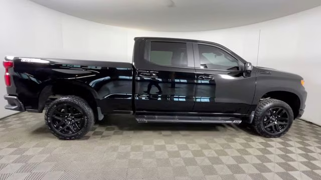 2023 Black Chevrolet Silverado 1500 LT Trail Boss 4X4 Truck