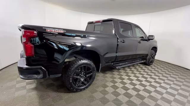 2023 Black Chevrolet Silverado 1500 LT Trail Boss 4X4 Truck