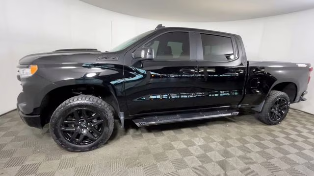 2023 Black Chevrolet Silverado 1500 LT Trail Boss 4X4 Truck