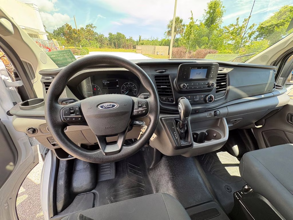 2025 Oxford White Ford Transit-250 Base RWD Van