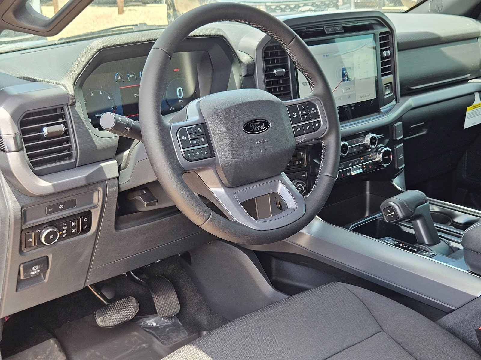 2025 Black Metallic Ford F-150 XLT 4X4 Truck