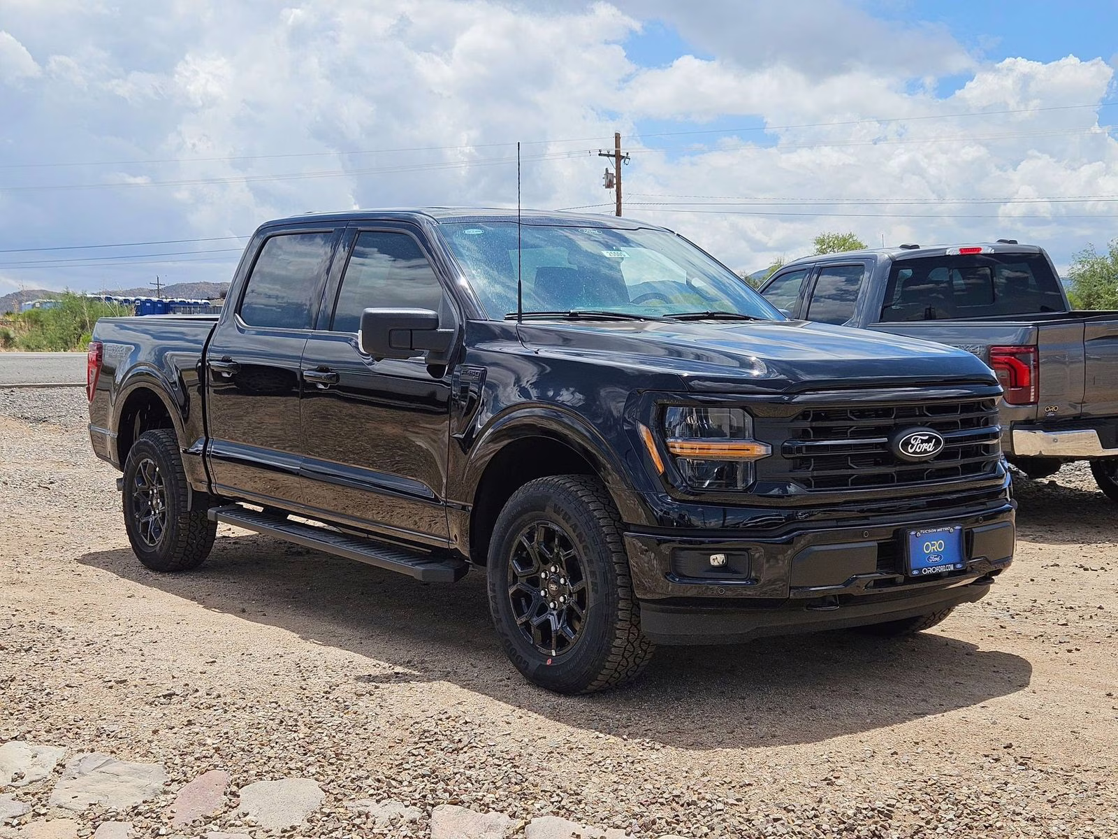 2025 Black Metallic Ford F-150 XLT 4X4 Truck