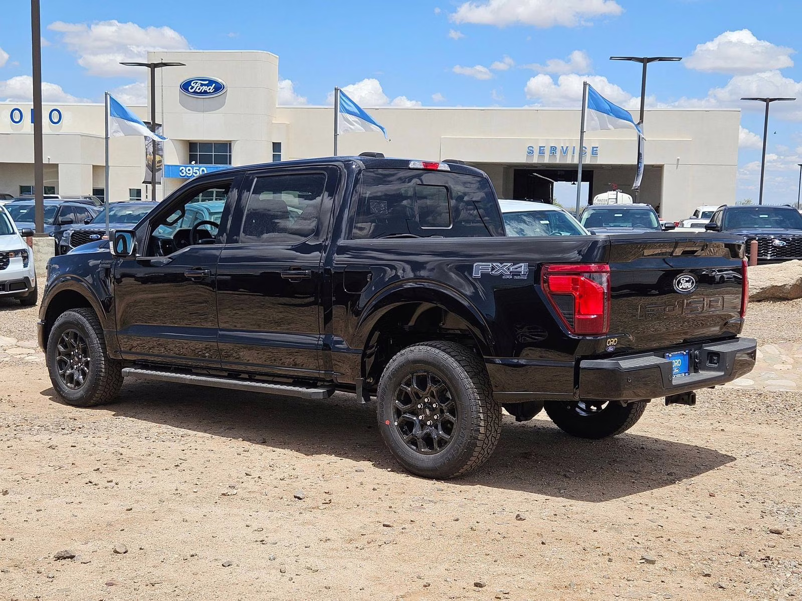 2025 Black Metallic Ford F-150 XLT 4X4 Truck
