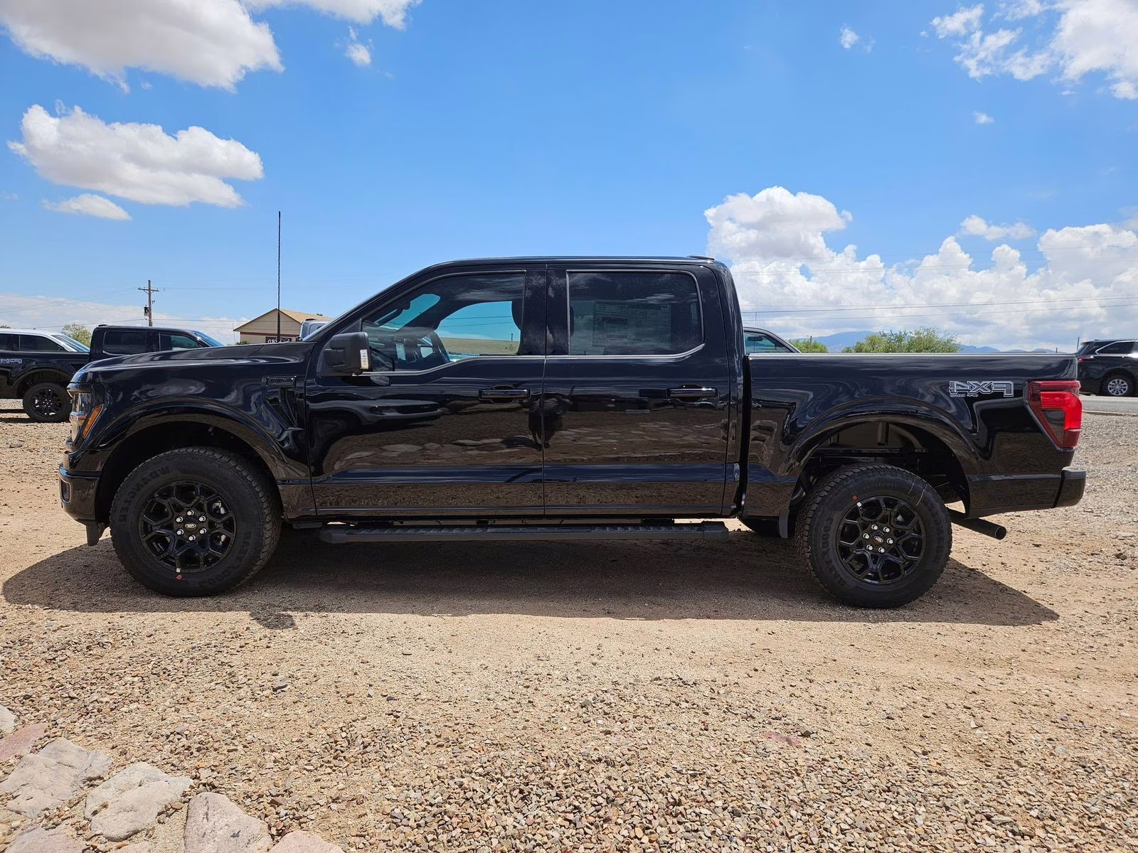 2025 Black Metallic Ford F-150 XLT 4X4 Truck
