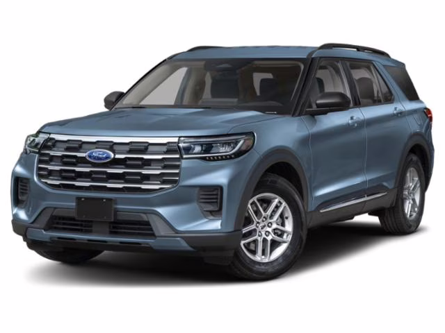2025 Vapor Blue Ford Explorer Active 4X4 SUV