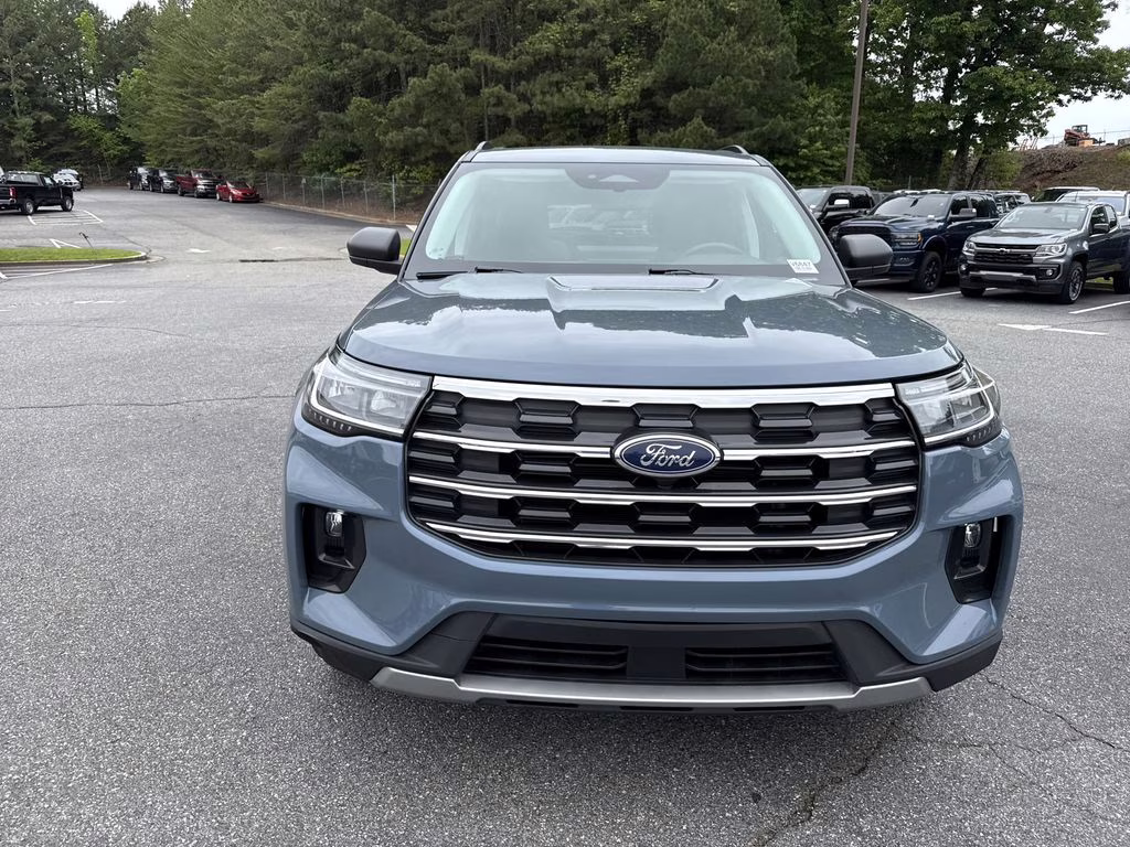 2025 Vapor Blue Metallic Ford Explorer Active 4X4 SUV
