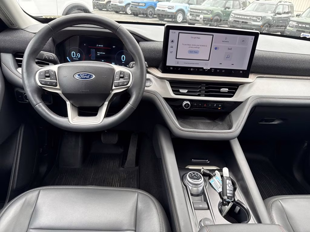 2025 Vapor Blue Metallic Ford Explorer Active 4X4 SUV