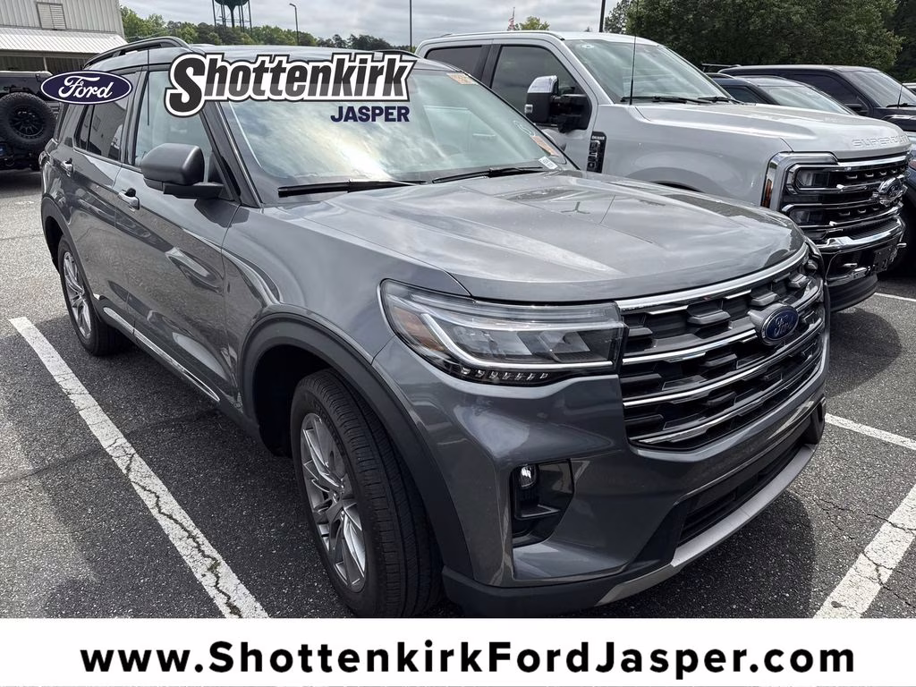 2025 Carbonized Gray Metallic Ford Explorer Active 4X4 SUV