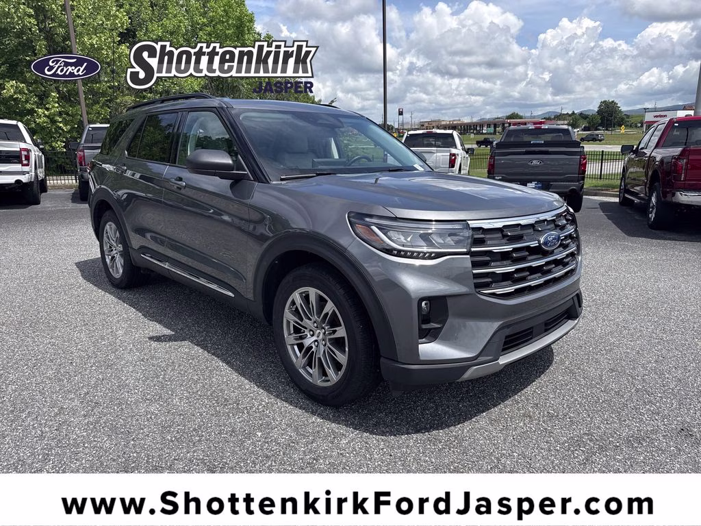 2025 Carbonized Gray Metallic Ford Explorer Active 4X4 SUV