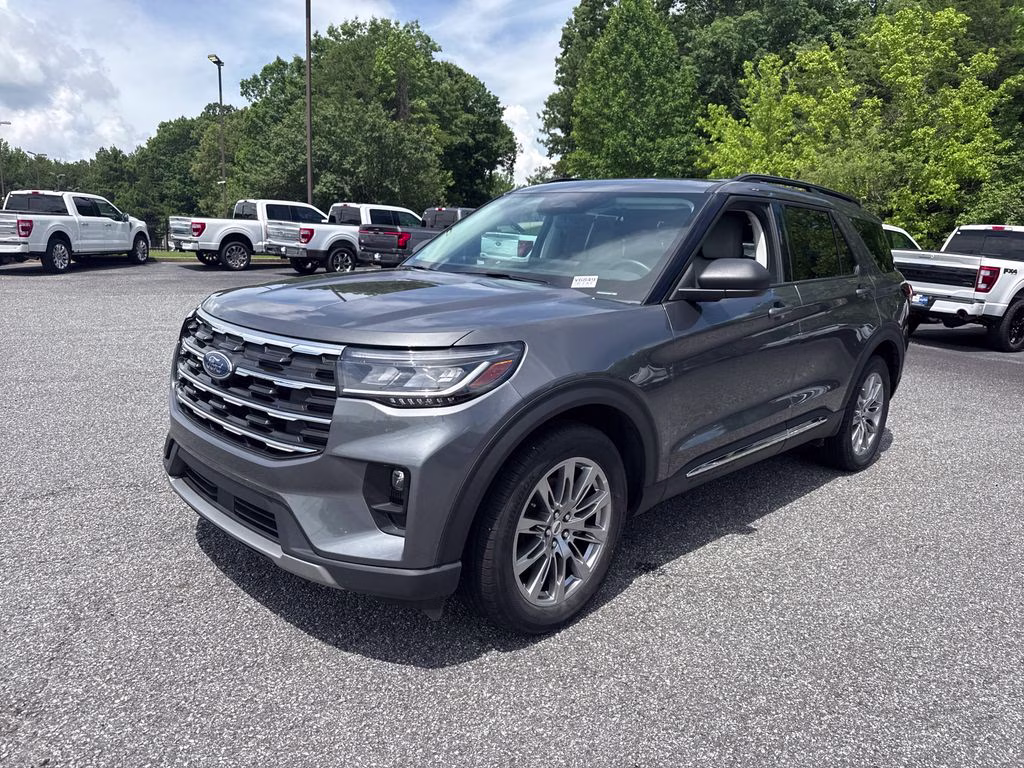 2025 Carbonized Gray Metallic Ford Explorer Active 4X4 SUV