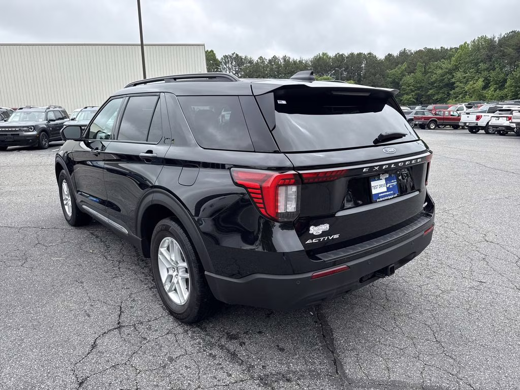 2025 Agate Black Metallic Ford Explorer Active 4X4 SUV
