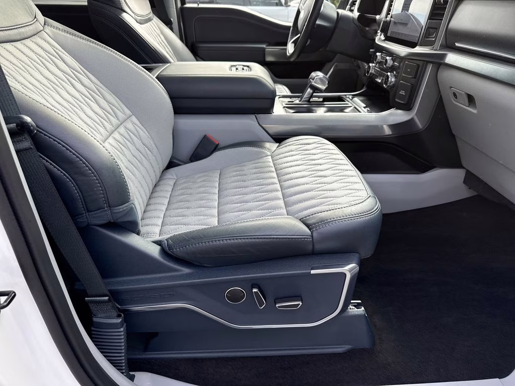 2022 Star White Metallic Tri-Coat Ford F-150 Limited 4X4 Truck