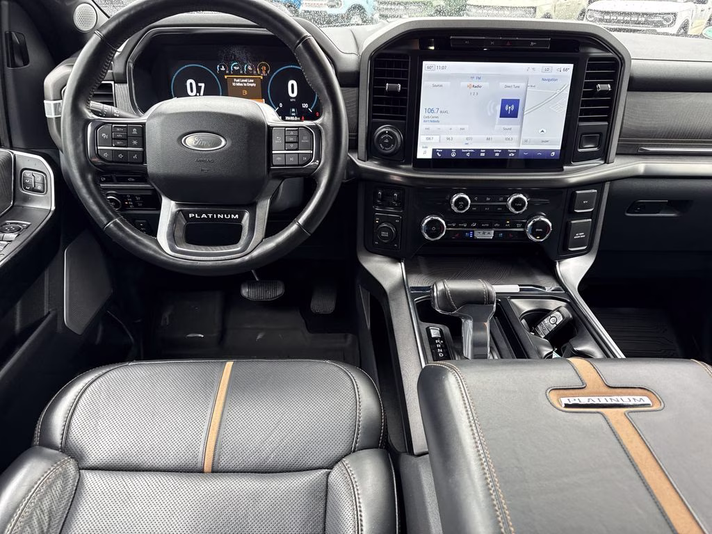 2023 Agate Black Metallic Ford F-150 Platinum 4X4 Truck