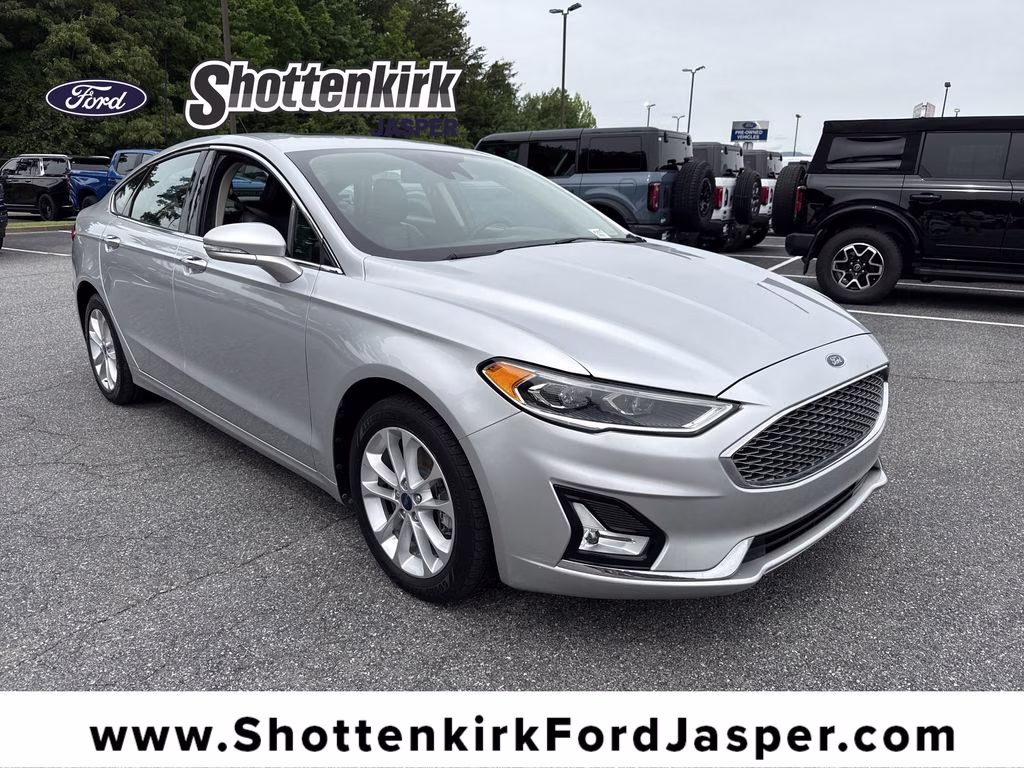 2019 Ingot Silver Metallic Ford Fusion Energi Titanium FWD Sedan