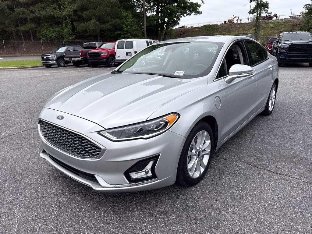 2019 Ingot Silver Metallic Ford Fusion Energi Titanium FWD Sedan