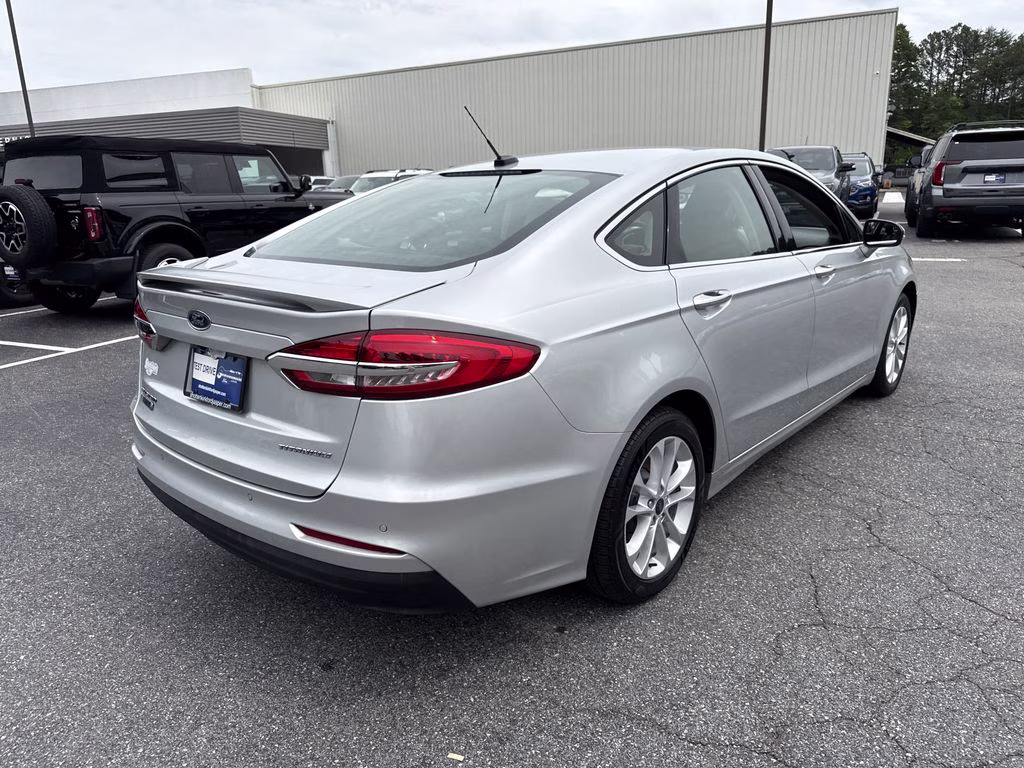 2019 Ingot Silver Metallic Ford Fusion Energi Titanium FWD Sedan