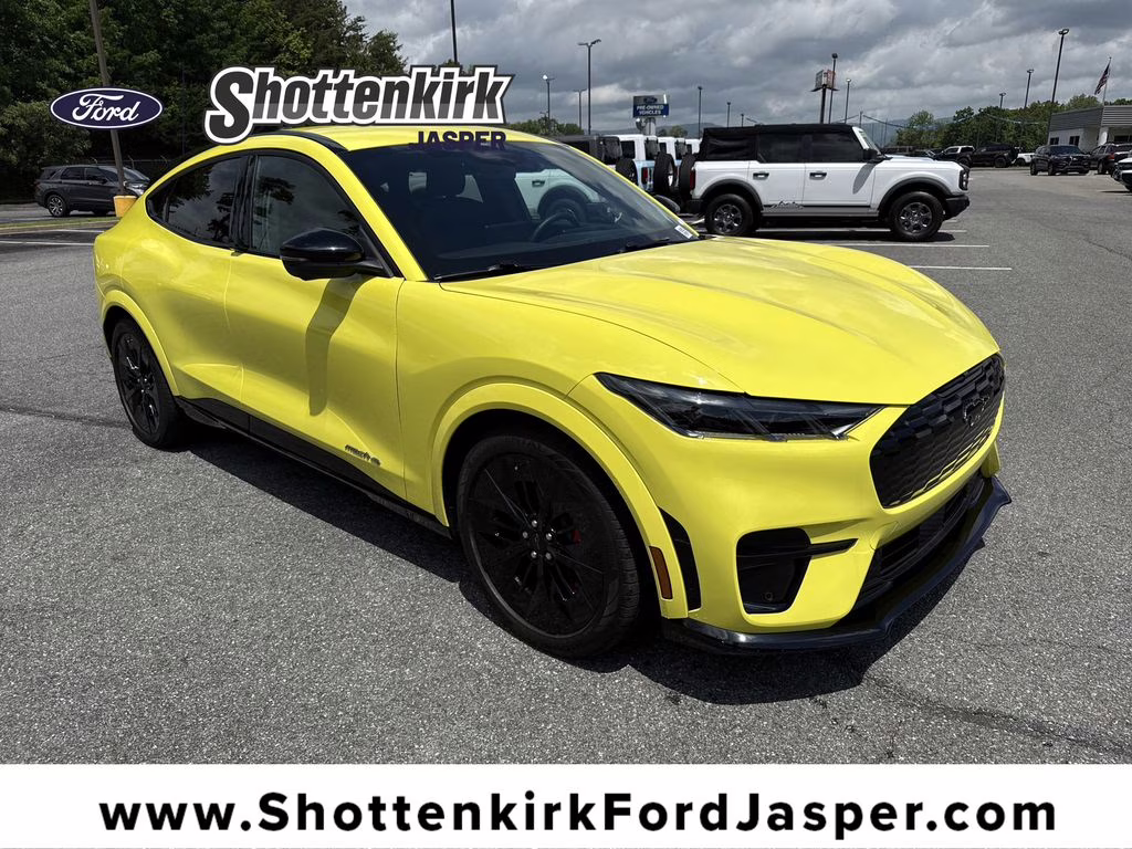 2025 Grabber Yellow Ford Mustang Mach-E GT AWD SUV