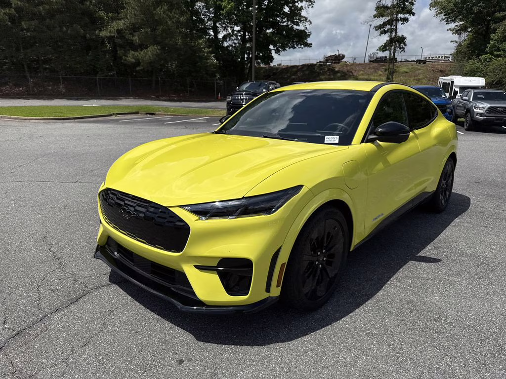 2025 Grabber Yellow Ford Mustang Mach-E GT AWD SUV