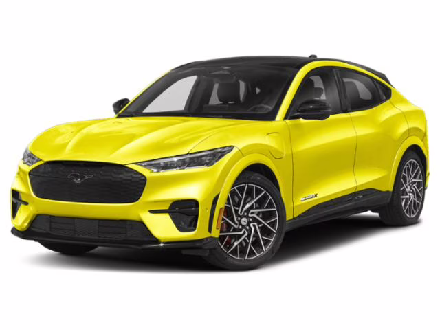 2025 Yellow Ford Mustang Mach-E GT AWD SUV
