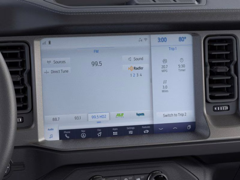 2026 Avalanche Gray Ford Bronco Outer Banks 4X4 SUV