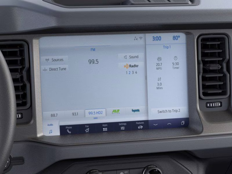 2026 Avalanche Gray Ford Bronco Big Bend 4X4 SUV